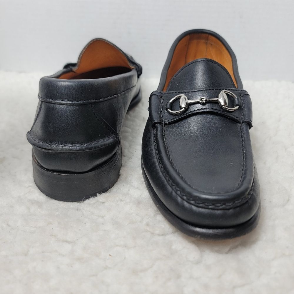 Chippewa Black Leather Horsebit Loafers Shoes Men’s 9C Handcrafted USA 2337 - Picture 7 of 11